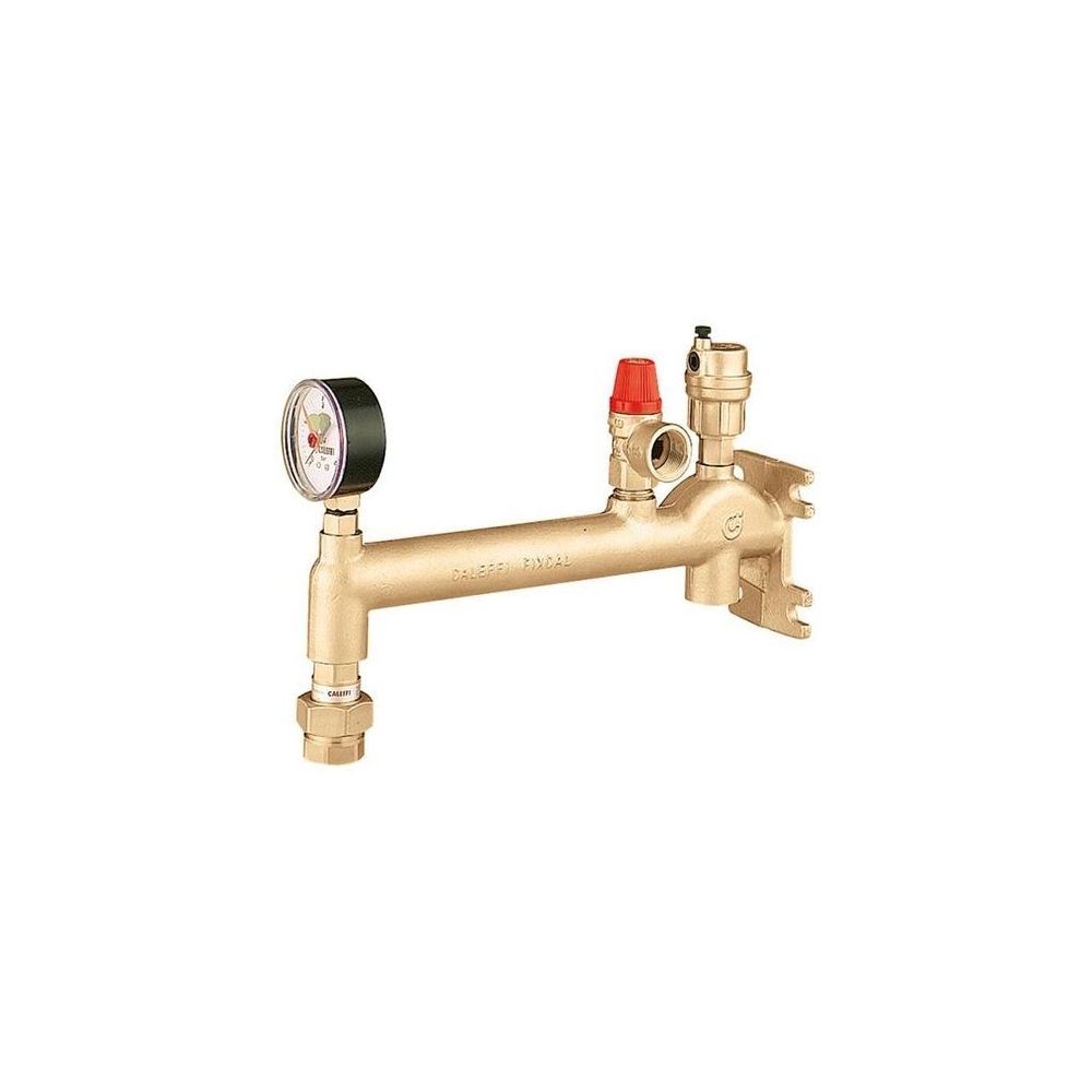 Caleffi Gefäß-Anschlussgruppe Fixcal 336 m Kappenventil MS... CALEFFI-336631 8016615032932 (Abb. 1)
