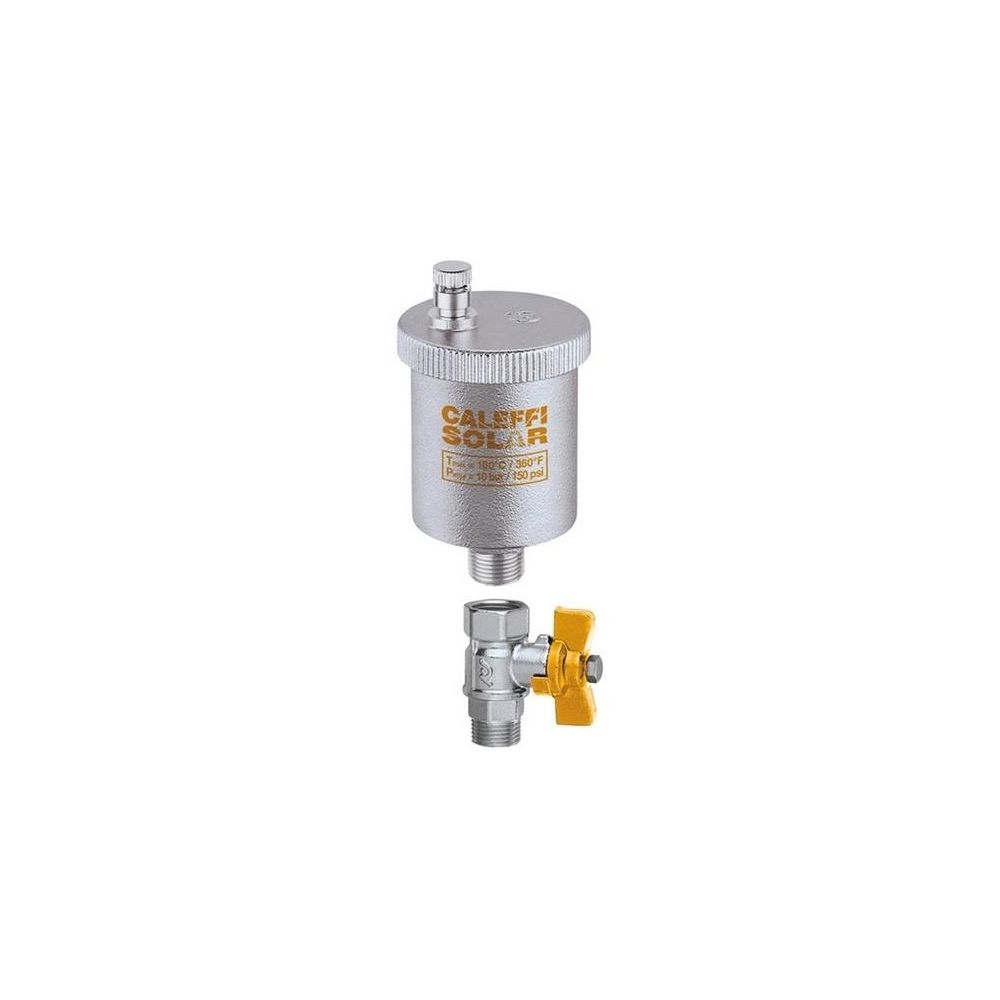 Caleffi autom. Schnellentlüfter Solar Größe 3/8Z m Kugelhahnabsperrung... CALEFFI-250131 8016615245974 (Abb. 1)