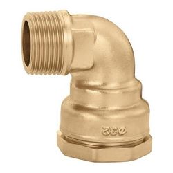 Caleffi Winkelverschraubung 867 Messing 32x1Z AG... CALEFFI-867632 8016615030082 (Abb. 1)
