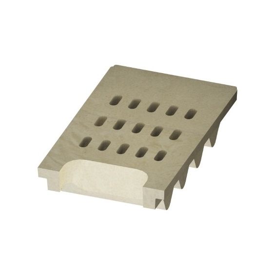 Camina Schmid Deckenstein, 105x295x495mm, Komplettpaket für Heizeinsätze SH11D, SD11E, SH11T