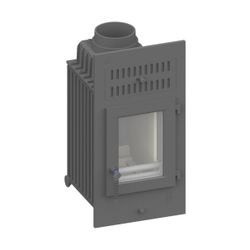 Camina Schmid Heizeinsatz SH8G Holz, 8kW, 820x420x480mm, mit Innenauskleidung... CAMINA-67/2085-8900 9505116357440 (Abb. 1)