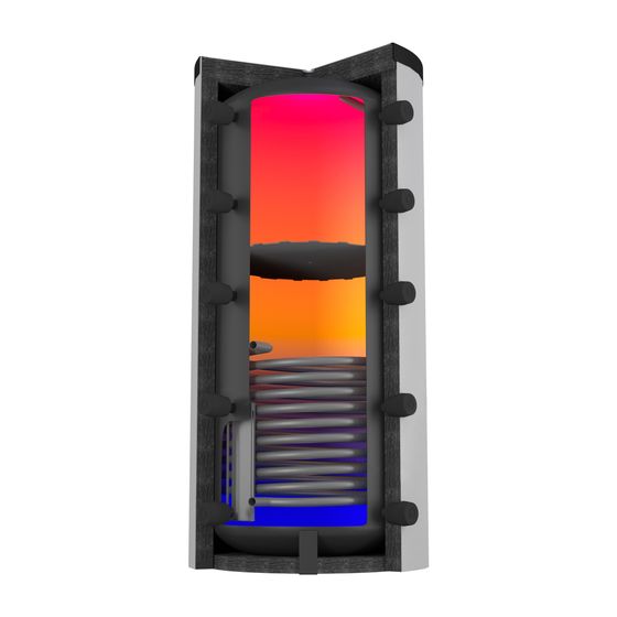 Citrin Solar Schichtspeicher eFlexx 825/790, D 790mm Nennvolumen 796l, mit Isolierung, 6/4