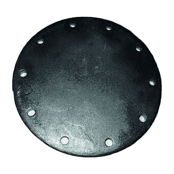 Citrin Solar Flanschdeckel DN 180, LK 210mm emailliert, blind