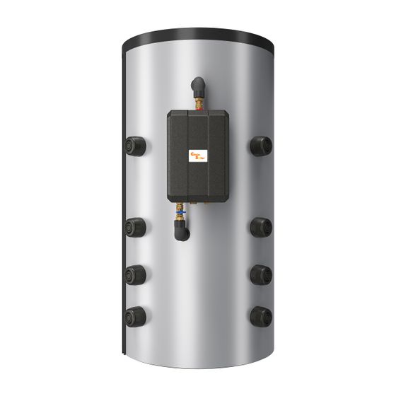 Citrin Solar Systemspeicher WP-Fresh ecoline 500, D 650mm Nennvolumen 476l, mit Isolierung