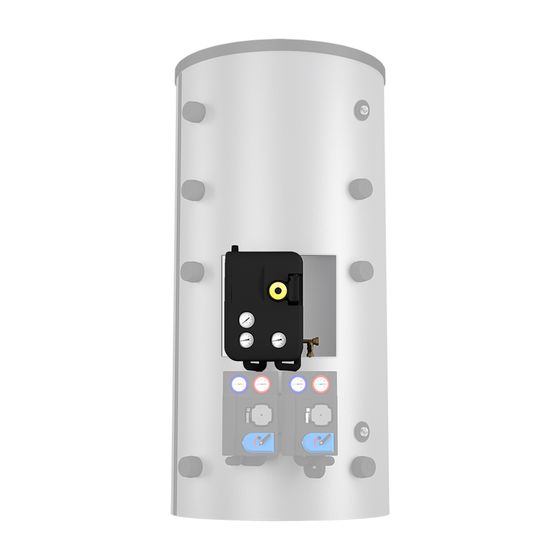 Citrin Solar Montagepaket, für Hygienic-Speicher, inkl. Solarstation