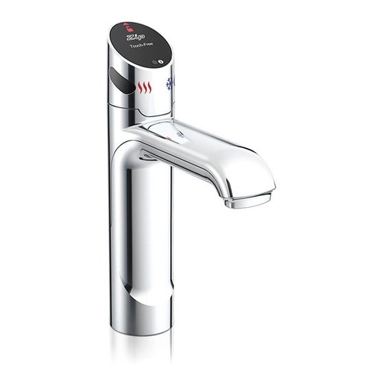 CLAGE Zip Touch-Free BC Armatur Chrom glänzend 116mm Auslauf für kochendes und gekühltes Wasser für HydroTap