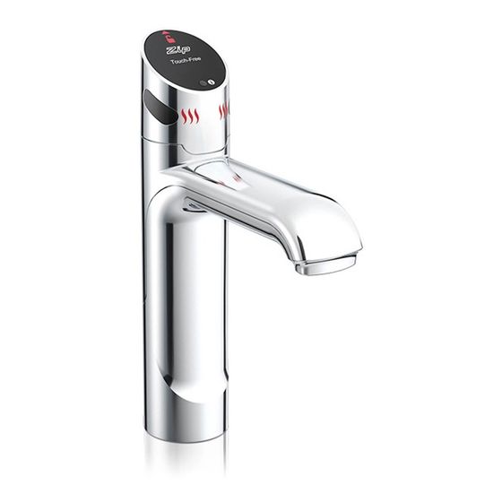 CLAGE Zip Touch-Free B Armatur Chrom glänzend 116mm Auslauf für kochendes Wasser für HydroTap