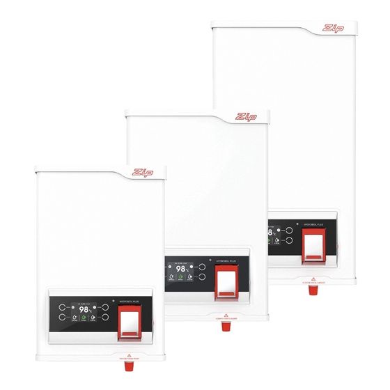 CLAGE Kochendwasserautomat elektronisch ZIP Hydroboil plus 7,5L für 110 Tassen, IP20, Stahlgehäuse Weiß lackiert, 4100-44707
