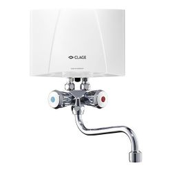 CLAGE M4/SMB Durchlauferhitzer Set 4,4kW 230V Übertisch max. 2,5l/min drucklos hydrau... CLAGE-1500-17104 4010436171041 (Abb. 1)
