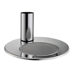 CLAGE KXTV 10 Edelstahl-Tableau Chrom glänzend mit 107mm Verlängerung und Abwasserans... CLAGE-4100-44111 4010436441113 (Abb. 1)