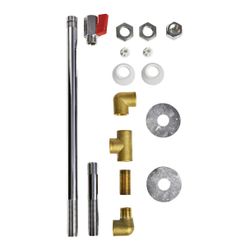 CLAGE KAAZ Anschlussset 1/2" seitliche Zapfhähne HB15/25, kompatibel KA15/25... CLAGE-84426 4010436844266 (Abb. 1)