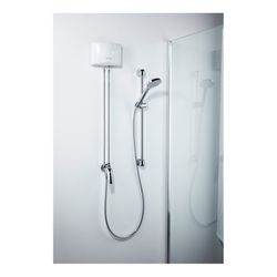 CLAGE MBX4 Shower Durchlauferhitzer Set 4,4kW 230V Übertisch max. 2,5l/min mit druckl... CLAGE-1500-15314 4010436153146 (Abb. 1)