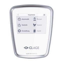 CLAGE E-Komfortdurchlauferhitzer DSX Touch 18-27kW einstellbar, 400V, Touch-Display, ... CLAGE-3200-36600 4010436366003 (Abb. 1)