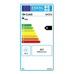 CLAGE MCX6 Durchlauferhitzer 5,7kW 230V Unter­tisch max. 3,3l/min, IES Blankdraht-Hei... CLAGE-1500-15006 4010436150060 (Abb. 1)