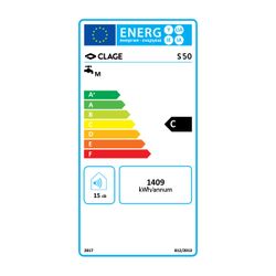 CLAGE S 50 Warmwasserspeicher, 50 Liter, druckfest Einkreis 2kW 230V Aufheizzeit 90mi... CLAGE-4100-43850 4010436438502 (Abb. 1)