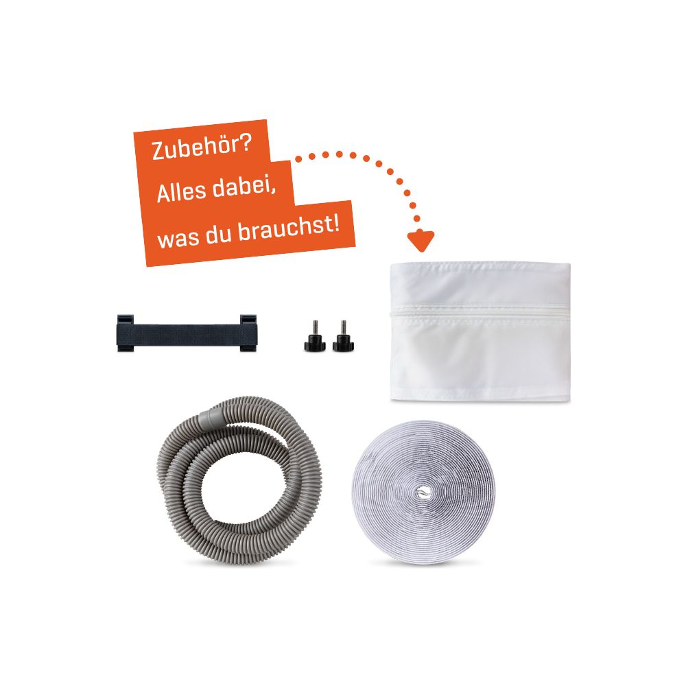Climia Mobiles Inverter Split-Raumklimagerät R32 Multifunktions-Klimaanlage Kühlen, He... CLIMIA-CMK-3500 4262373590960 (Abb. 8)