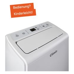 Climia Mobiles Inverter Split-Raumklimagerät R32 Multifunktions-Klimaanlage Kühlen, He... CLIMIA-CMK-3500 4262373590960 (Abb. 1)