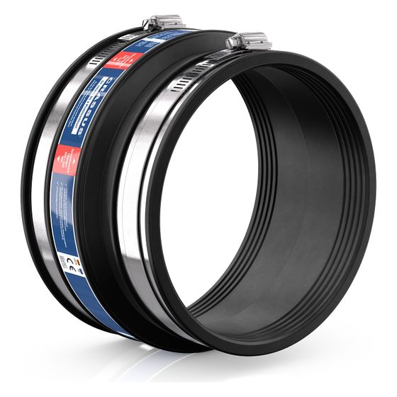 Crassus Adapterkupplung CAC 1500, 170-191mm auf 160-170mm, bis 0,6 bar, 100mm, EPDM/V2A
