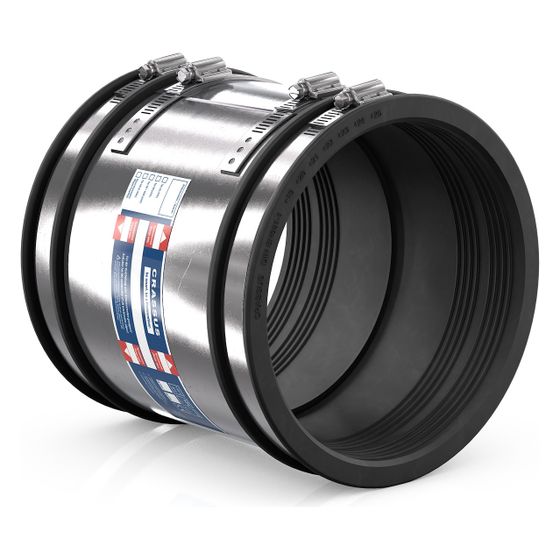 Crassus Schlauchadapter 2B XL CSC 320, 295-320mm, 2,5 bar, 300mm, EPDM/V2A