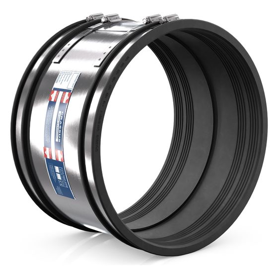 Crassus Schlauchadapter Typ 2B XL CSC 560, 530-560mm, 2,5 bar, EPDM/V2A