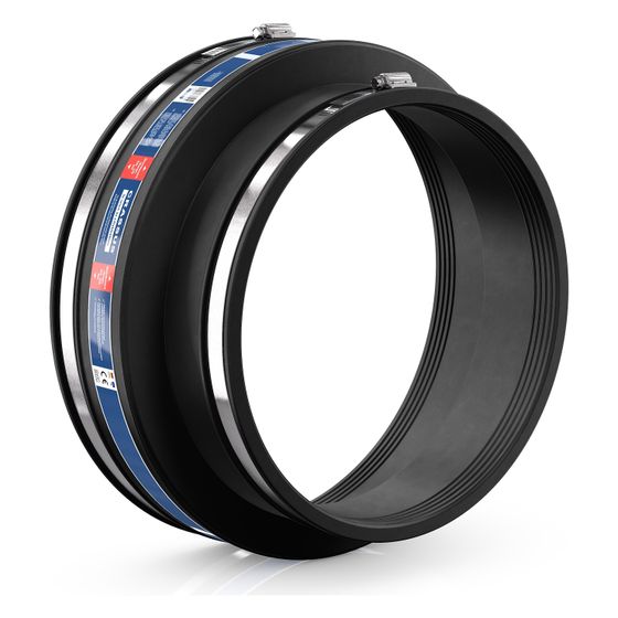 Crassus Adapterkupplung CAC 3208, 295-320mm auf 240-265mm, bis 0,6 bar, 150mm, EPDM/V2A