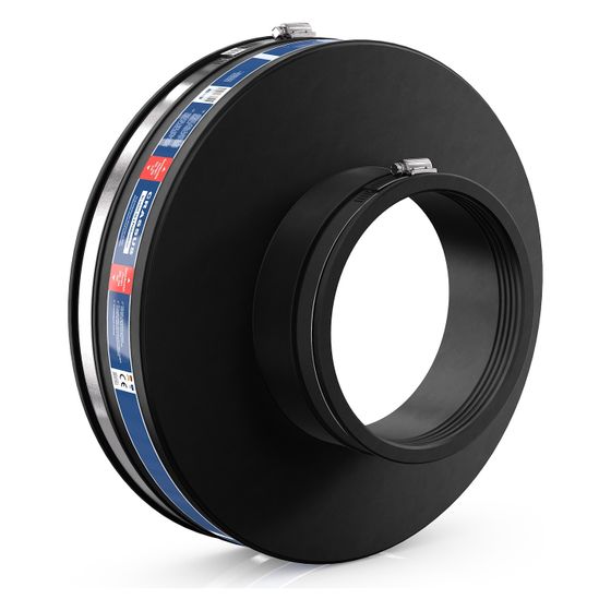 Crassus Adapterkupplung CAC 4208, 395-420mm auf 240-265mm, bis 0,6 bar, EPDM/V2A
