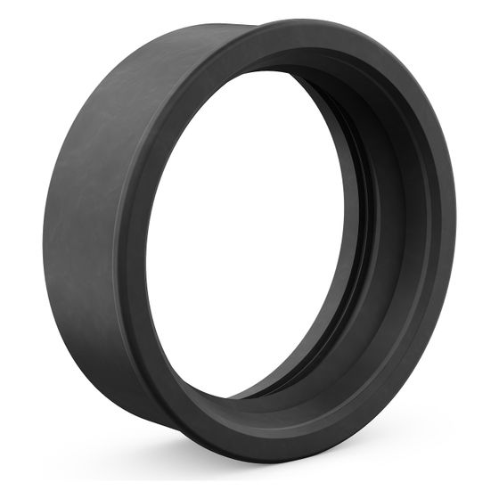 Crassus Anschlussdichtung CSK 500, DN 500, Bohrloch 526mm, AD-Rohr 500mm, bis 2,5 bar, 66mm, EPDM, Schwarz