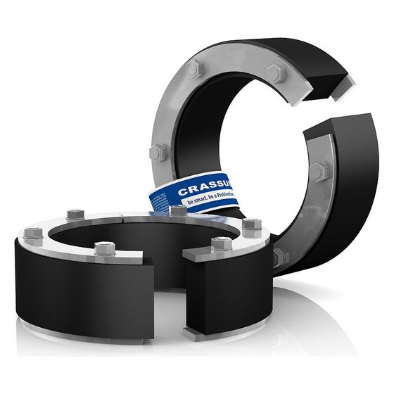 Crassus Pressringdichtung SD60-T, DN 150 0-125mm, 5 bar, 60mm, EPDM, V4A