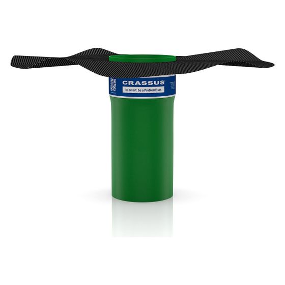 Crassus Flanschrohr KG2000, DN 250, bis 1,5 bar, 500mm, Polypropylen/EPDM