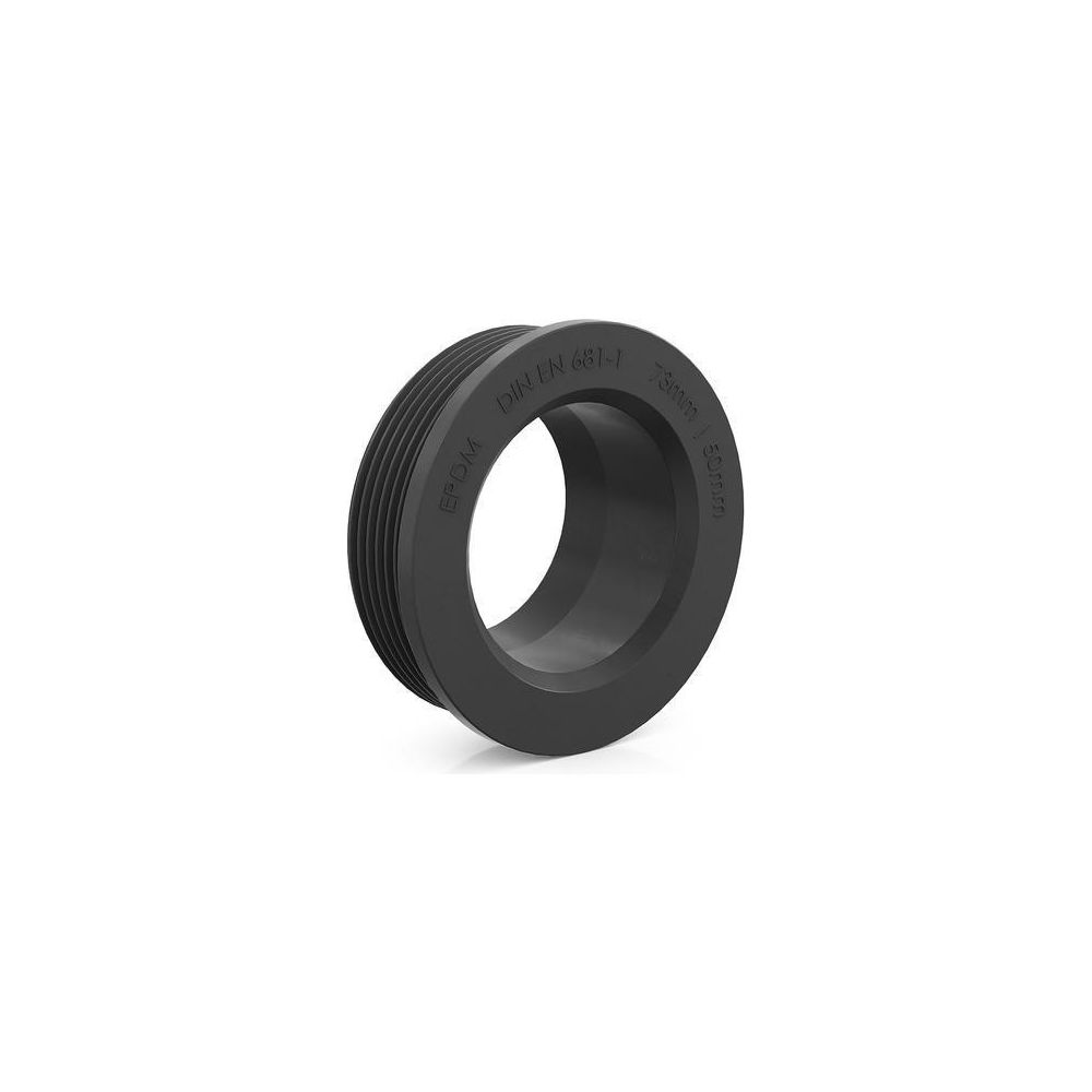 Crassus Gummiadapter CGA 73/50, 73mm auf 50mm, bis 0,5 bar, EPDM, Schwarz... CRASSUS-CRA10005 4260182340059 (Abb. 2)
