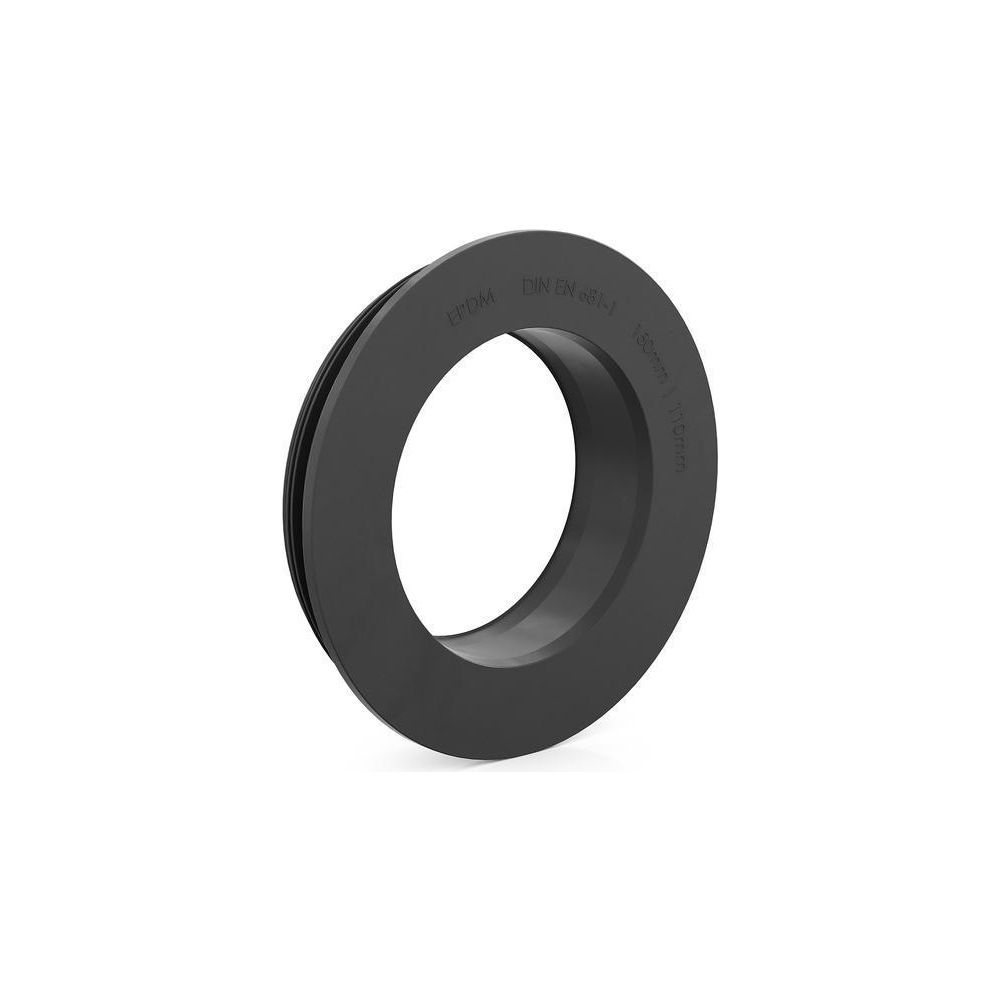 Crassus Gummiadapter CGA 150/110, 150mm auf 110mm, bis 0,5 bar, TPE, Schwarz... CRASSUS-CRA10006 4260182340066 (Abb. 2)