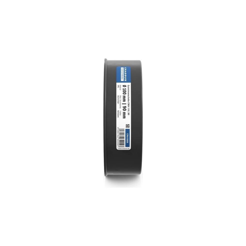 Crassus Einsteck-Übergangsring CGA 110/90, 110mm auf 90mm, 0,5 bar, EPDM, Schwarz... CRASSUS-CRA10009 4260182340097 (Abb. 3)