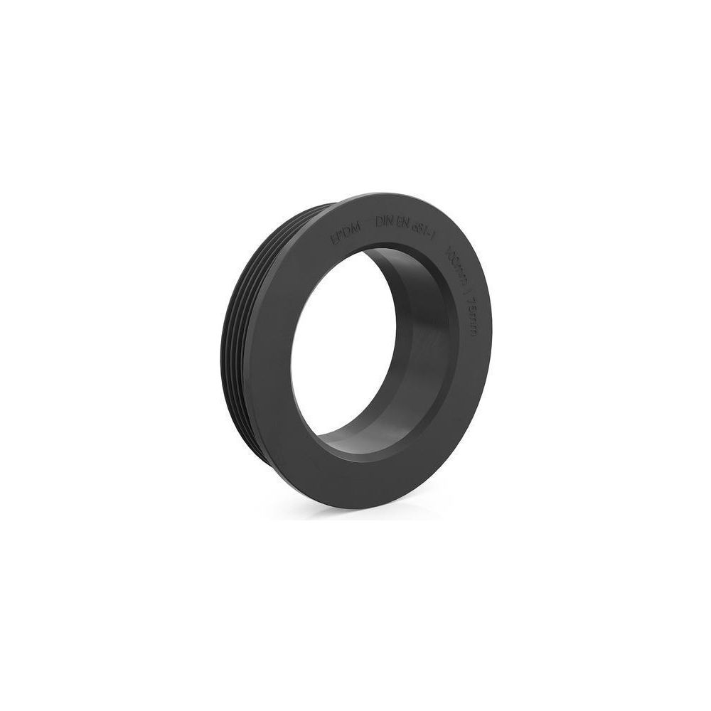 Crassus Gummiadapter CGA 100/75, 100mm auf 75mm, bis 0,5 bar, EPDM, Schwarz... CRASSUS-CRA10084 4260182340844 (Abb. 2)