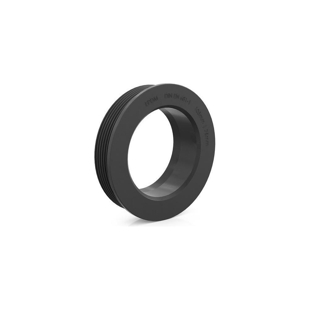 Crassus Gummiadapter CGA 105/75, 105mm auf 75mm, bis 0,5 bar, EPDM, Schwarz... CRASSUS-CRA10086 4260182340868 (Abb. 2)