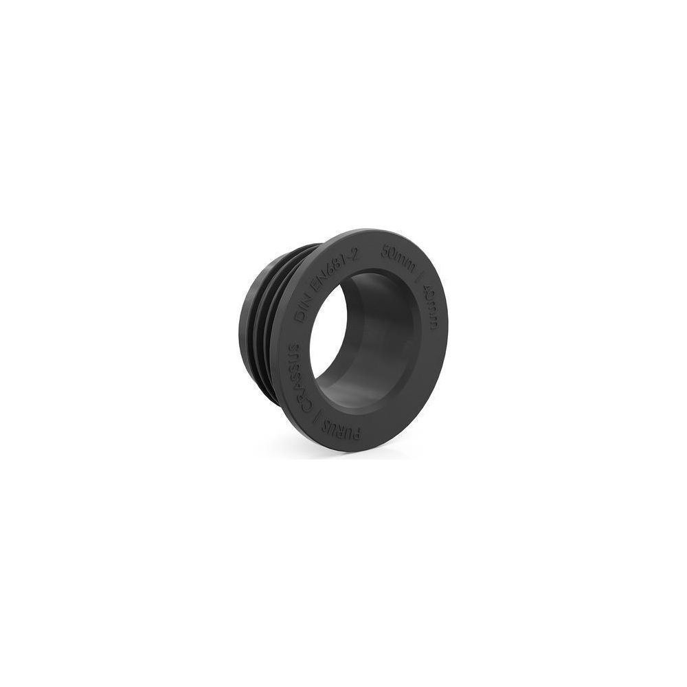 Crassus Gummiadapter CGA 50/40, 50mm auf 40mm, bis 0,5 bar, TPE, Schwarz... CRASSUS-CRA10090 4260391379475 (Abb. 2)