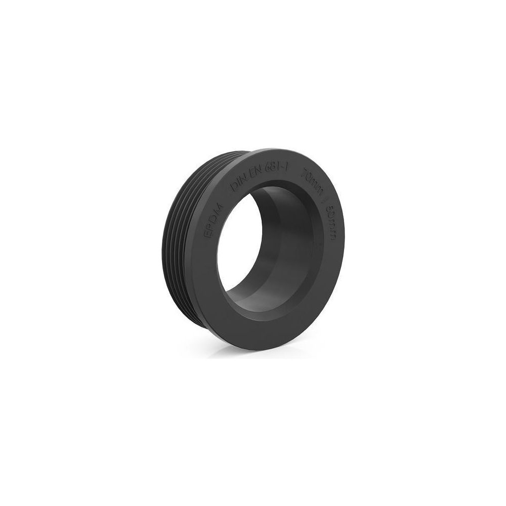 Crassus Gummiadapter CGA 70/50, 70mm auf 50mm, bis 0,5 bar, EPDM, Schwarz... CRASSUS-CRA10094 4260182340943 (Abb. 2)