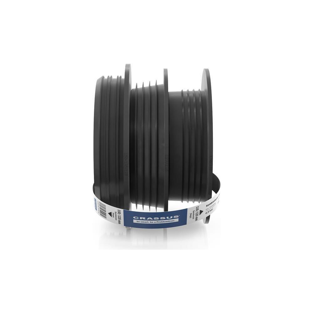 Crassus Kombiadapter CKA 150/125/110, 150/125mm auf 125/110mm, bis 0,5 bar, EPDM, Sch... CRASSUS-CRA10107 4260182341070 (Abb. 3)