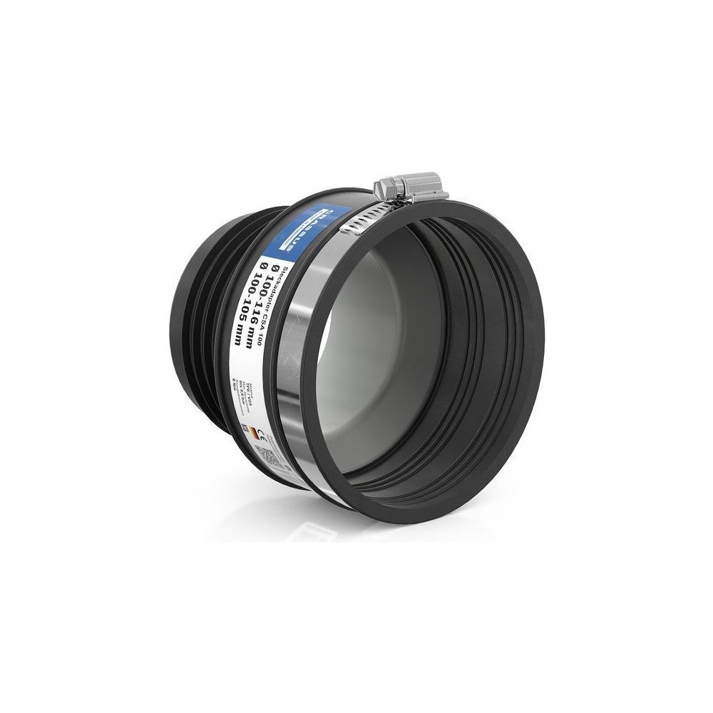 Crassus Steckadapter CSA 100, 100-116mm auf 100-105mm, bis 0,5 bar, EPDM... CRASSUS-CRA11020 4260182340202 (Abb. 2)