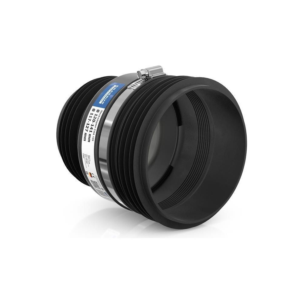 Crassus Steckadapter CSA 125, 120-141mm auf 117-127mm, bis 0,5 bar, EPDM... CRASSUS-CRA11021 4260182345276 (Abb. 2)