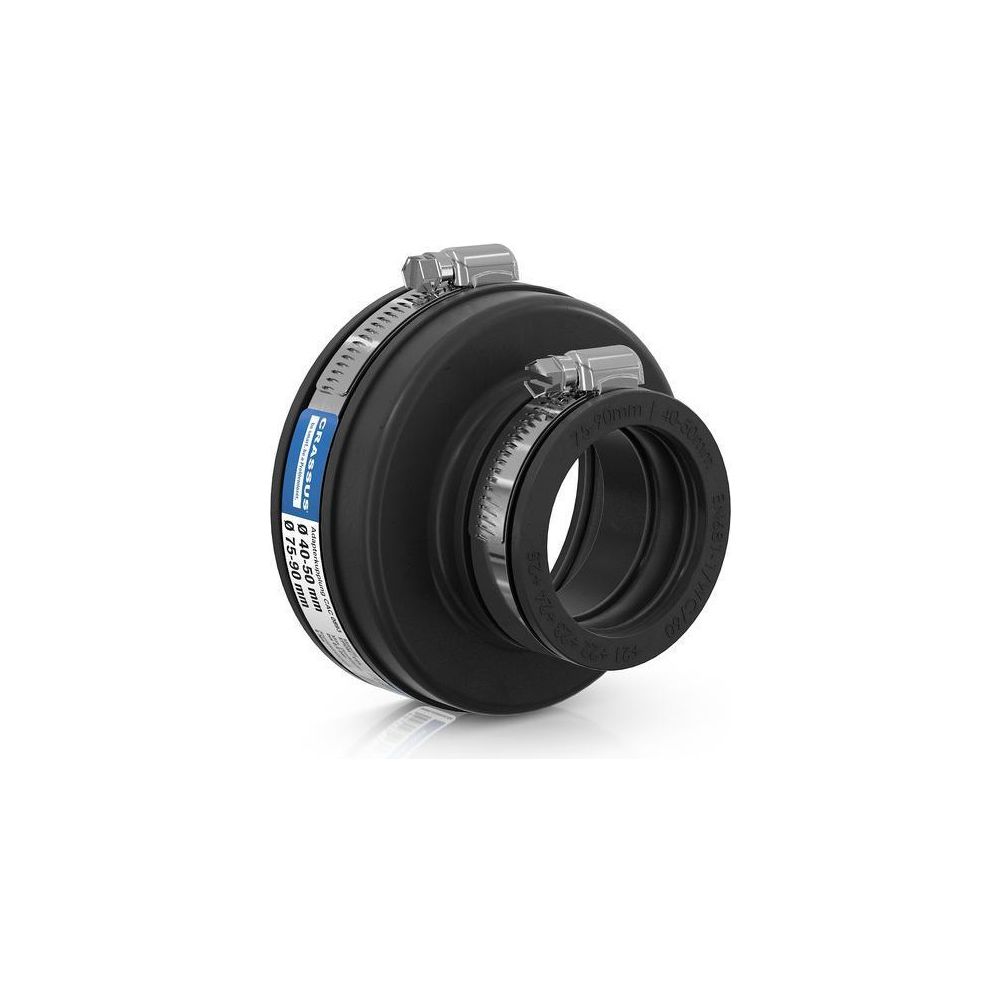 Crassus Adapterkupplung CAC 0893, 75-90mm auf 40-50mm, bis 0,6 bar, EPDM/V2A... CRASSUS-CRA12026 4260431851794 (Abb. 2)