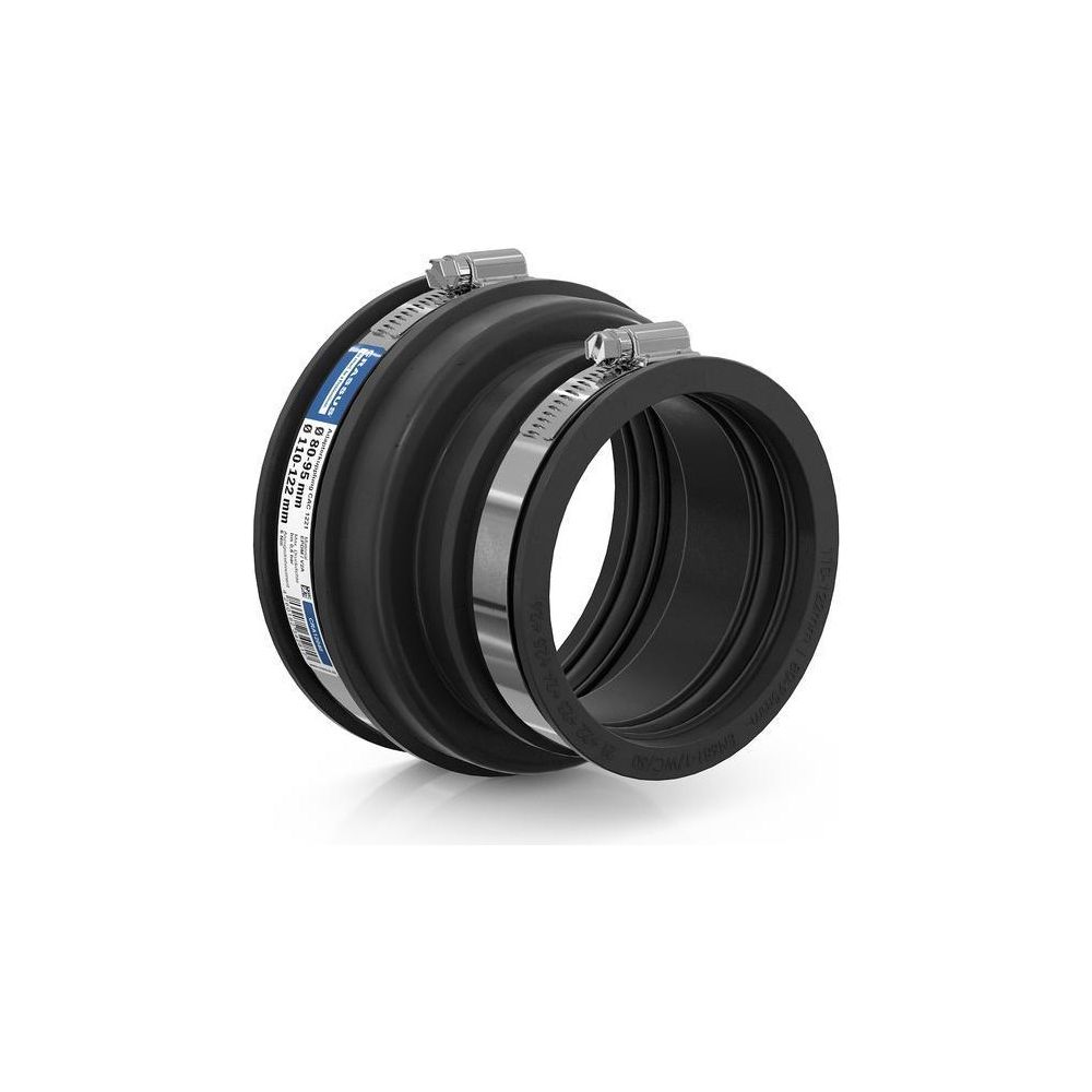 Crassus Adapterkupplung CAC 1221, 110-122mm auf 80-95mm, bis 0,6 bar, 100mm, EPDM/V2A... CRASSUS-CRA12040 4260182342817 (Abb. 2)