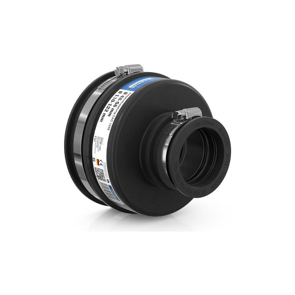 Crassus Adapterkupplung CAC 1225, 110-122mm auf 48-56mm, bis 0,6 bar, EPDM/V2A... CRASSUS-CRA12041 4260182342824 (Abb. 2)