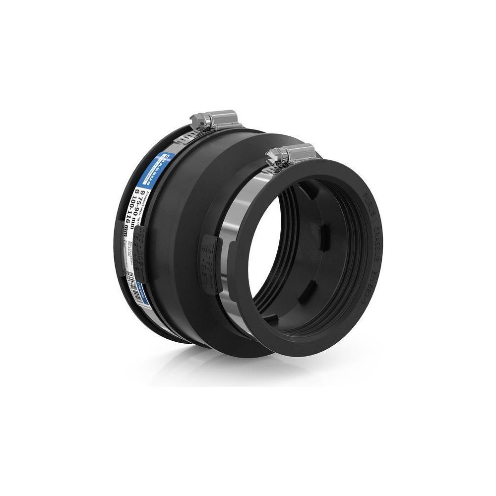 Crassus Adapterkupplung CAC 1155, 100-116mm auf 75-90mm, bis 0,6 bar, EPDM/V2A... CRASSUS-CRA12052 4260182340523 (Abb. 2)
