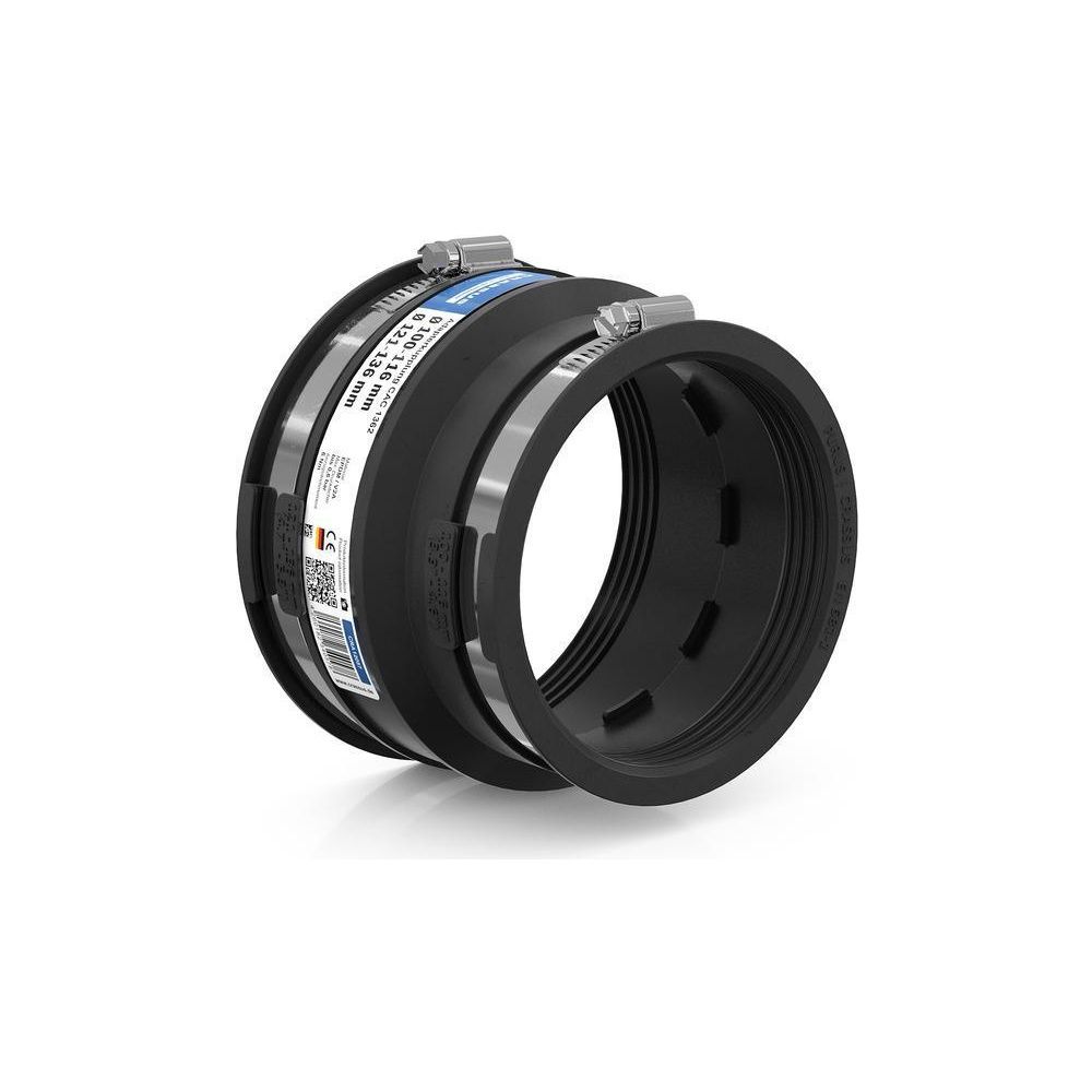 Crassus Adapterkupplung CAC 1362, 121-136mm auf 100-116mm, bis 0,6 bar, EPDM/V2A... CRASSUS-CRA12057 4260182340578 (Abb. 2)