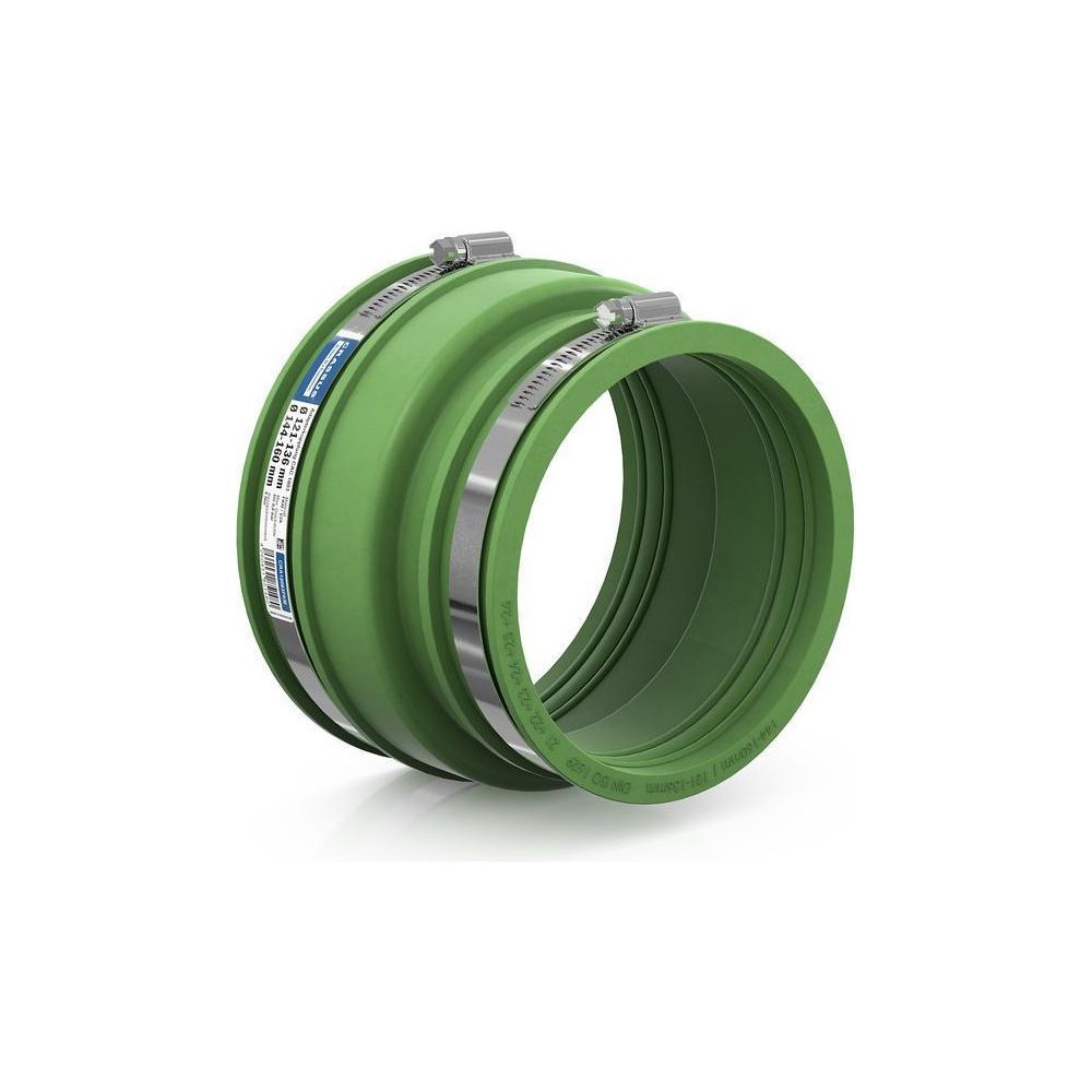 Crassus Adapterkupplung CAC 1603 144-160mm auf 121-136mm, bis 0,6 bar, 120mm, FKM/... CRASSUS-CRA12063FKM 4260431851480 (Abb. 2)