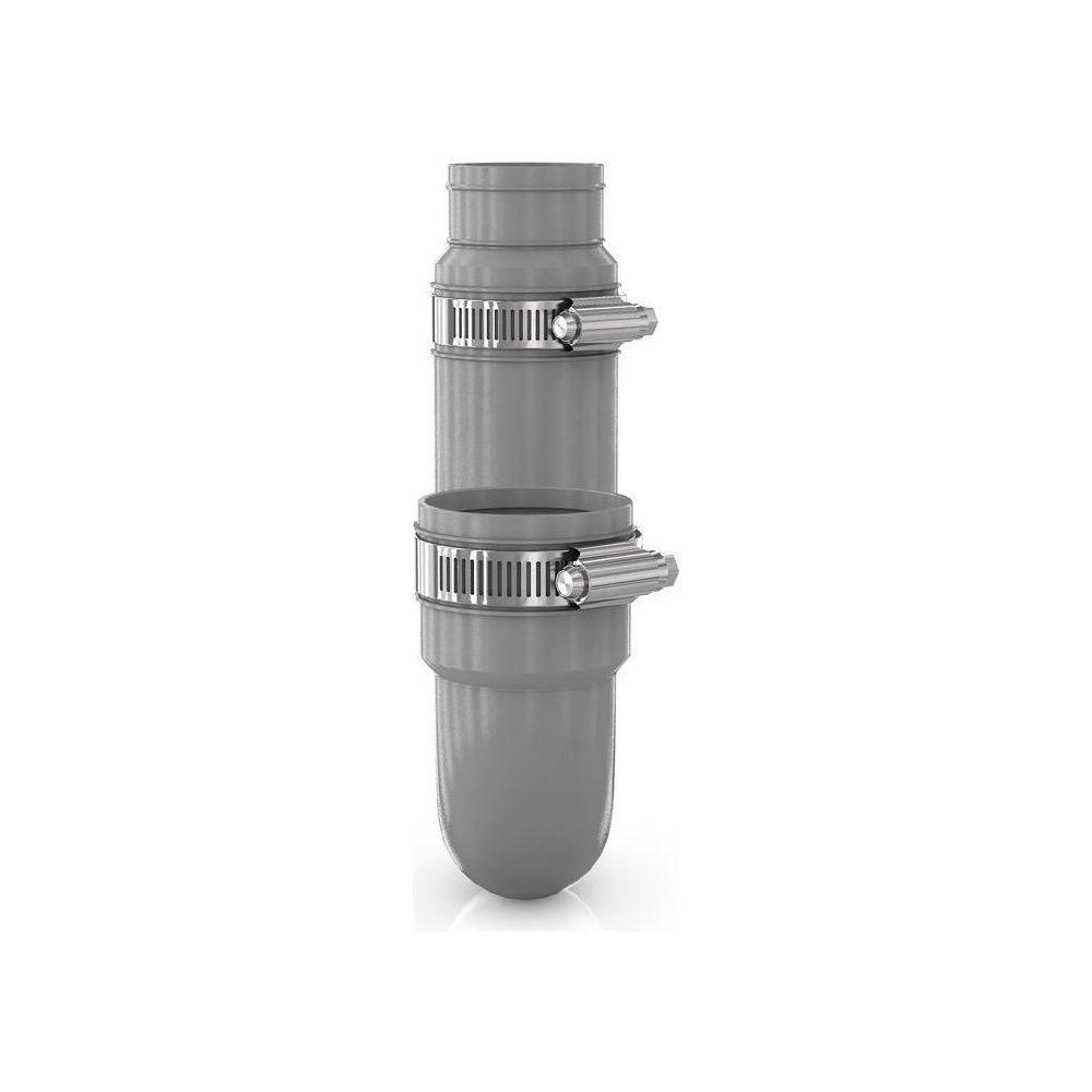 Crassus Flexibler Siphon, DN 32/38mm, Kunststoff, Grau, CRA12081... CRASSUS-CRA12081 4260182342664 (Abb. 3)