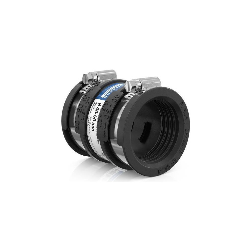 Crassus Schlauchadapter Typ 1 CDC 050, 40-50mm, 0,6 bar, 80mm, EPDM/V2A... CRASSUS-CRA14023 4260182340233 (Abb. 2)