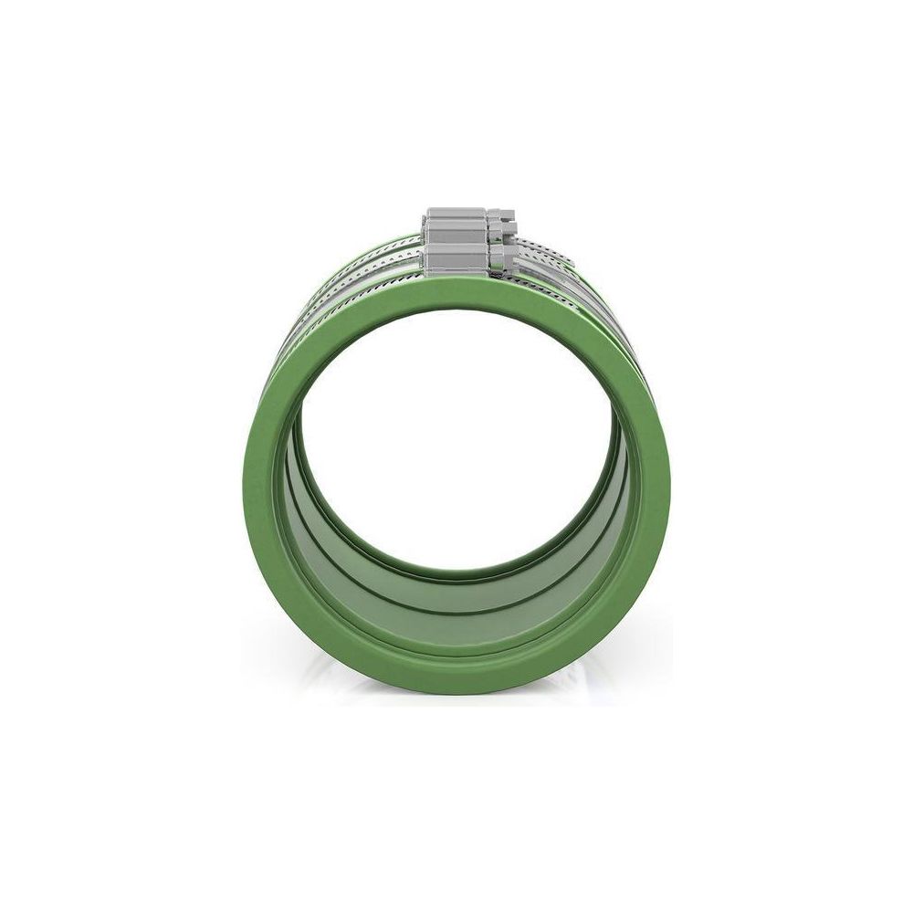Crassus Schlauchadapter 2B CSC 115 100-115mm, 2,5 bar, FKM/V2A, CRA14037FKM... CRASSUS-CRA14037FKM 4260431851619 (Abb. 4)