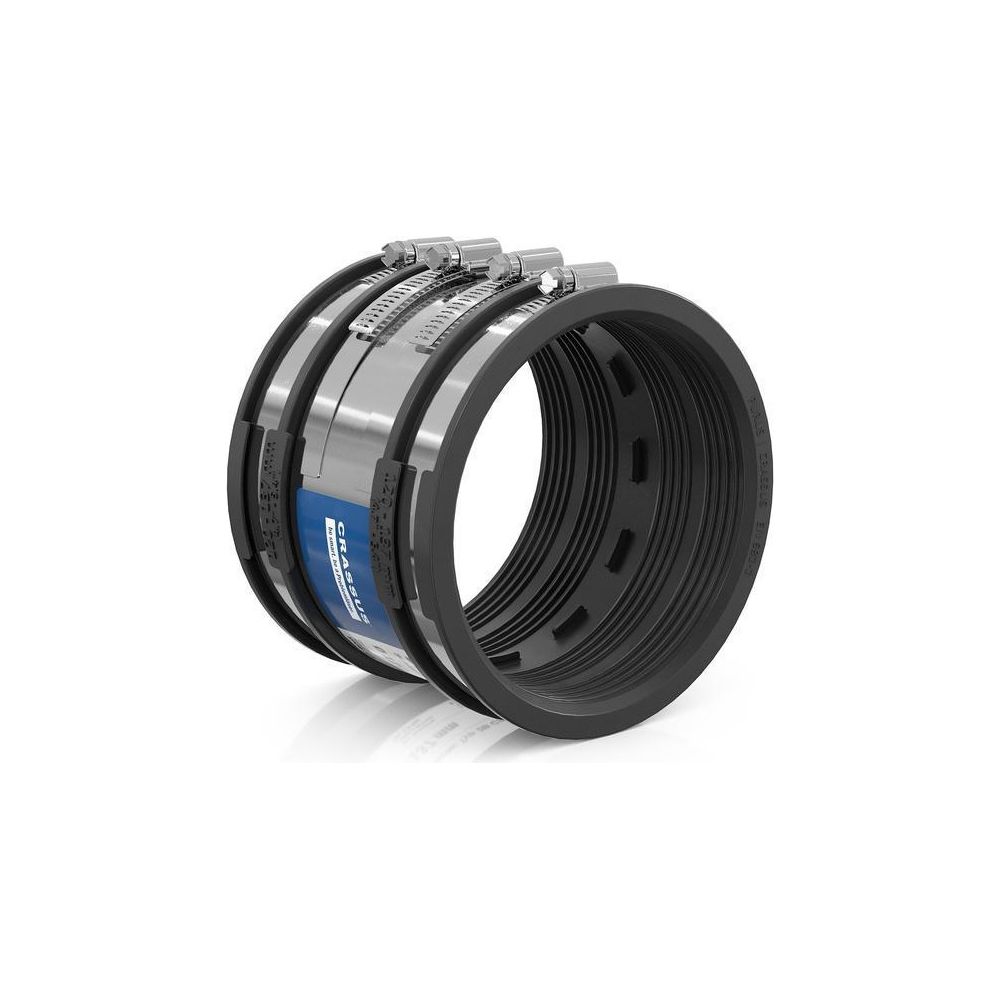 Crassus Schlauchadapter Typ 2B CSC 137, 120-137mm, 2,5 bar, EPDM/V2A, Gummi... CRASSUS-CRA14039 4260182340394 (Abb. 2)