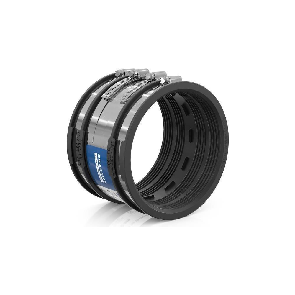 Crassus Schlauchadapter Typ 2B CSC 150, 135-150mm, 2,5 bar, EPDM/V2A, CRA14040... CRASSUS-CRA14040 4260182340400 (Abb. 2)